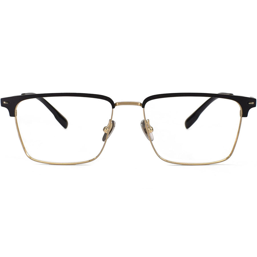 Browline Glasses EF1123 - Wide Frames for Men with Larger Heads