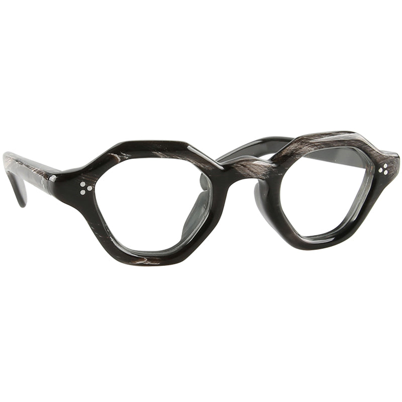 Buffalo Horn Geometric Glasses NJ1066