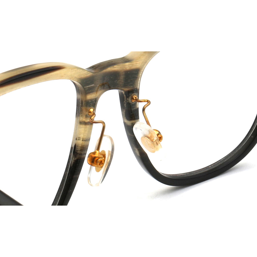 Buffalo Horn Square Glasses NJ1005
