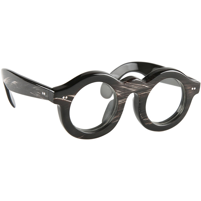 Buffalo Horn Round Glasses NJ1244