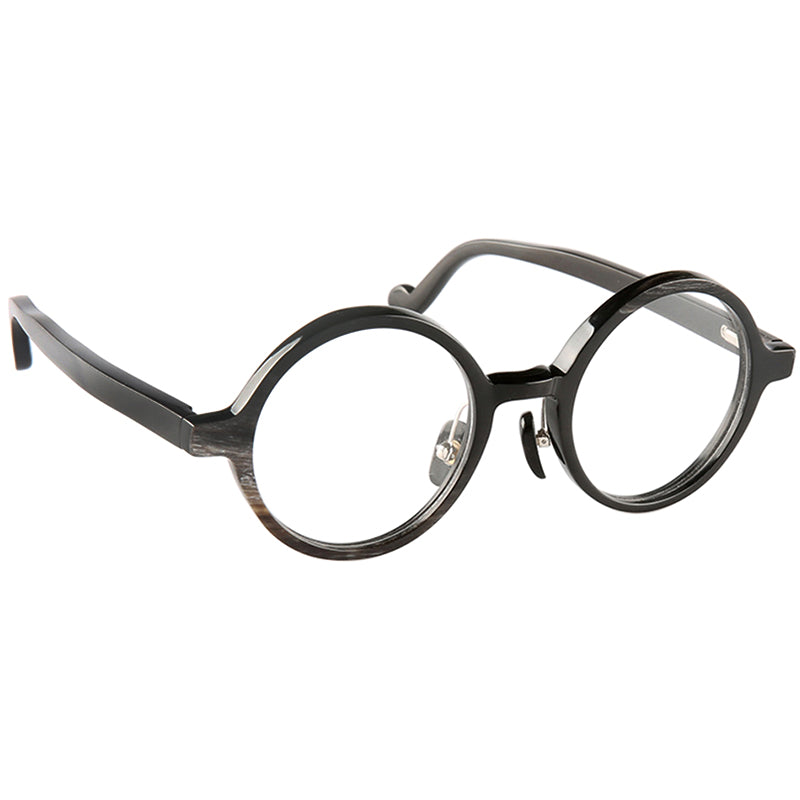 Buffalo Horn Round Glasses NJ1155