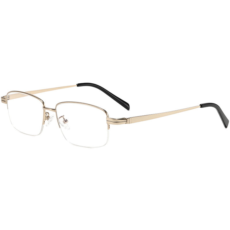 Rectangle Glasses EF1080 - Wide Frames For Men With Larger Heads