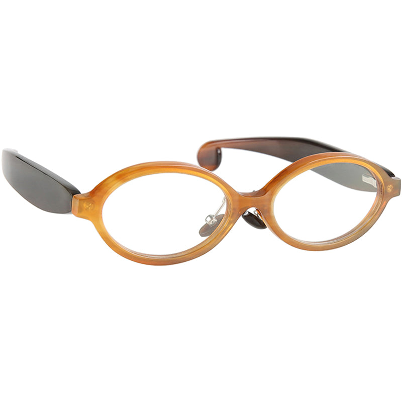 Buffalo Horn Oval Glasses NJ1245