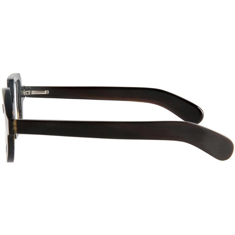 Buffalo Horn Geometric Glasses NJ1217