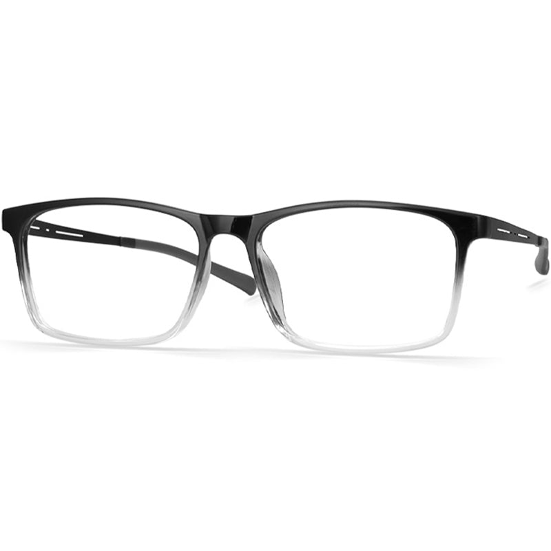 Rectangle Glasses EF1006 - Wide Frames for Men with Larger Heads