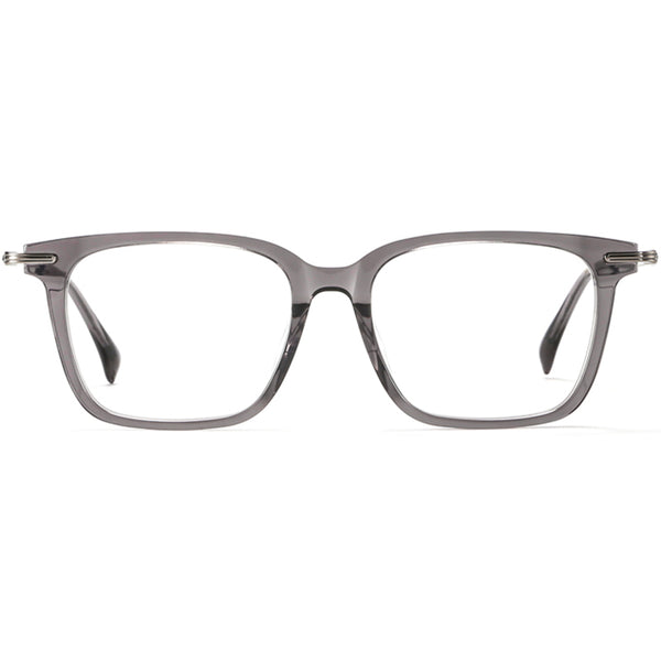 Square Glasses EF1029 - Wide Frames for Men with Larger Heads