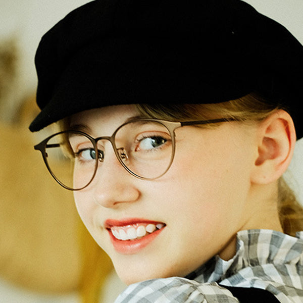 Round Glasses A1498