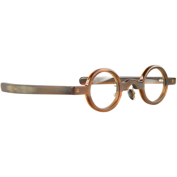Buffalo Horn Round Glasses NJ1124