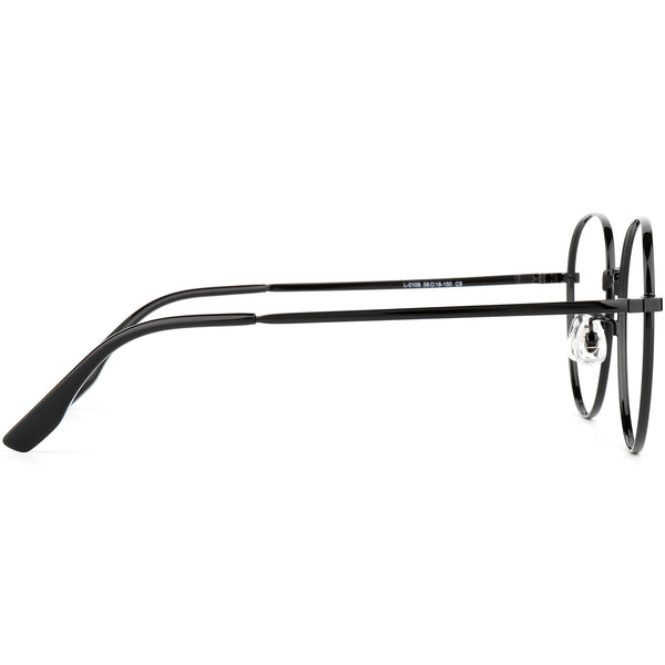 Round Glasses EF1145 - Wide Frames for Men with Larger Heads