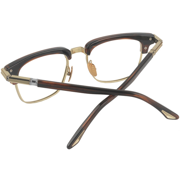 Browline Glasses EF1028 - Wide Frames for Men with Larger Heads