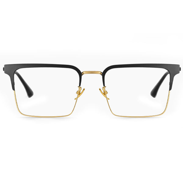 Square Glasses A1740 - Wide Frames for Men with Larger Heads
