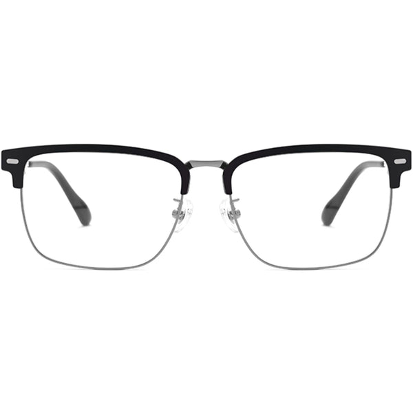 Browline Glasses EF1084 - Wide Frames For Men With Larger Heads