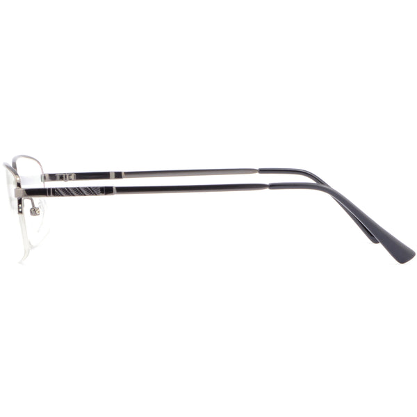 Rectangle Glasses O2462 - Wide Frames for Men with Larger Heads