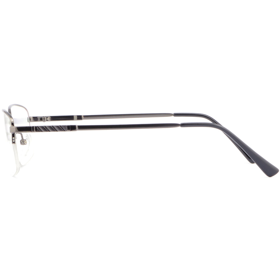 Rectangle Glasses O2462 - Wide Frames for Men with Larger Heads