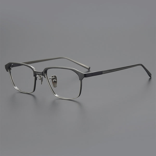 Rectangle Glasses EF1019 - Wide Frames for Men with Larger Heads
