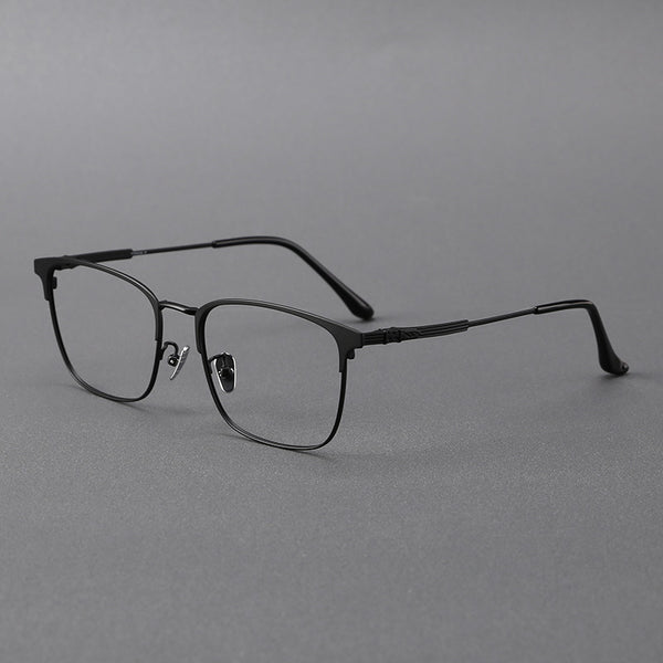 Square Glasses EF1030 - Wide Frames for Men with Larger Heads