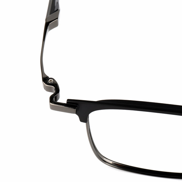 Browline Glasses EF1182 - Wide Frames For Men With Larger Heads