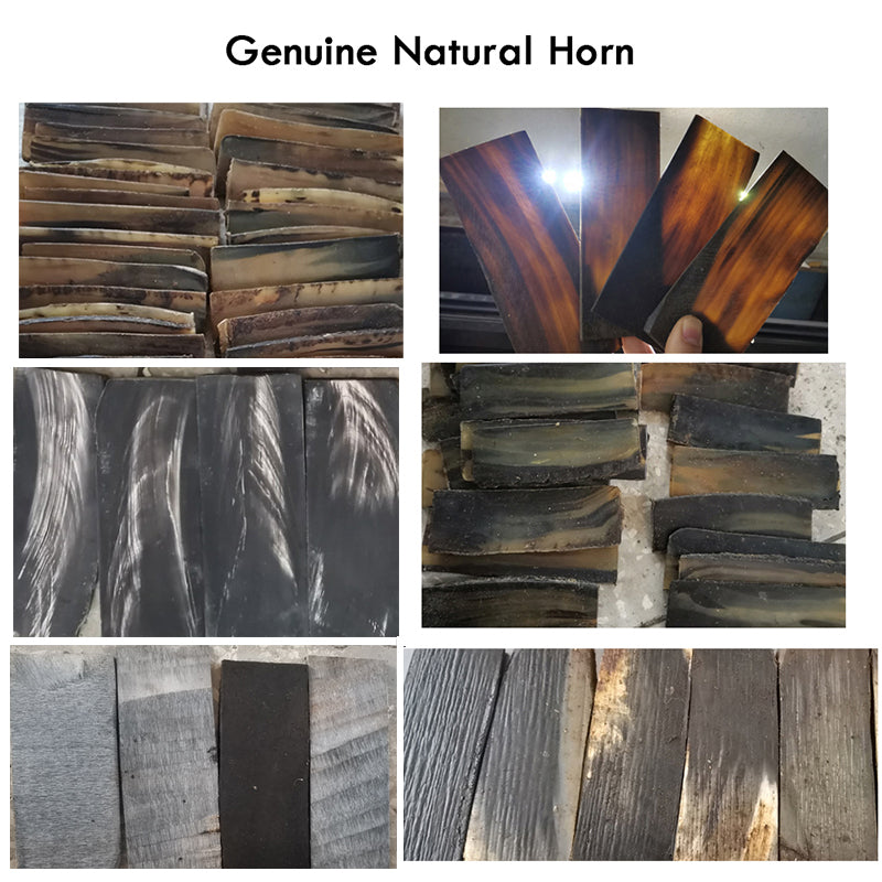 Buffalo Horn Square Glasses NJ1012