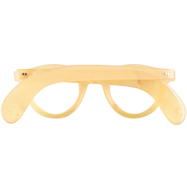 Buffalo Horn Round Glasses NJ1104