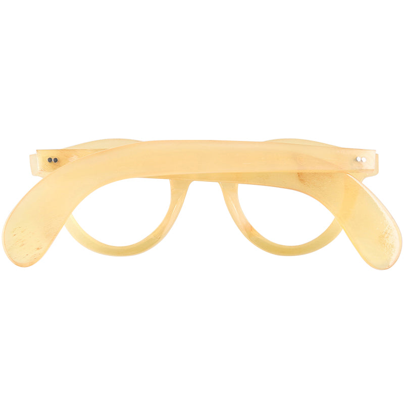 Buffalo Horn Round Glasses NJ1104