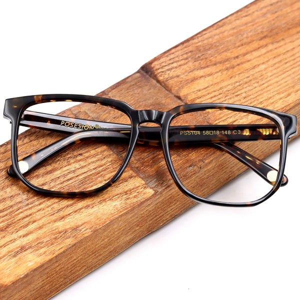 Square Glasses EF1068 - Wide Frames For Men With Larger Heads