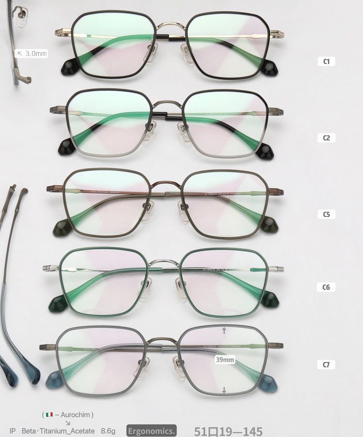 Square Glasses MW1343