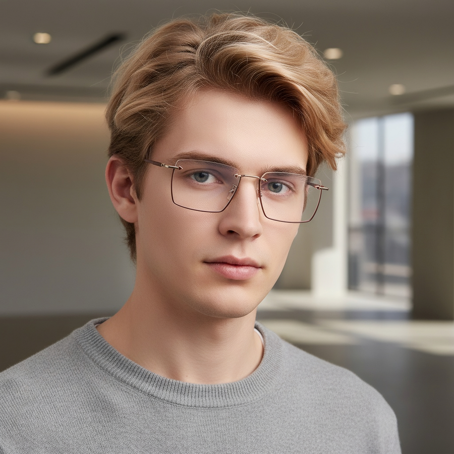 Rectangle Glasses RV1025