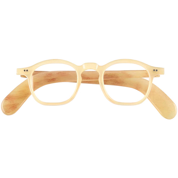 Buffalo Horn Square Glasses NJ1211