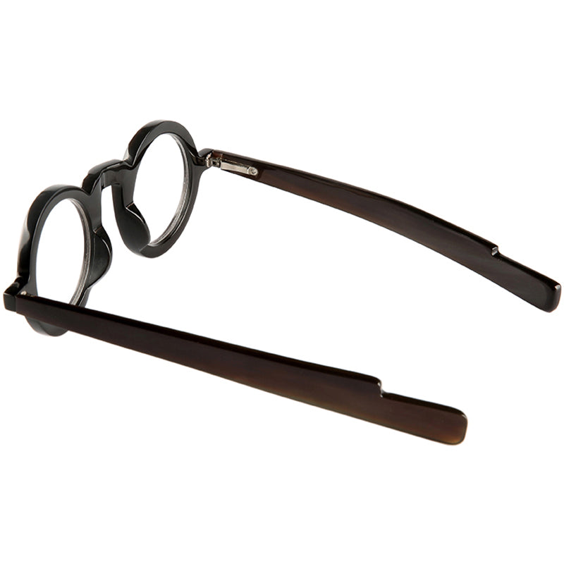 Buffalo Horn Round Glasses NJ1027