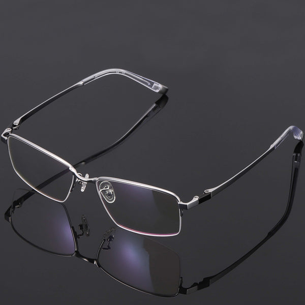 Rectangle Glasses EF1064 - Wide Frames For Men With Larger Heads