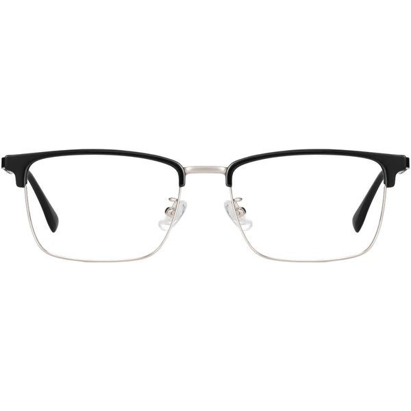 Browline Glasses EF1010 - Wide Frames for Men with Larger Heads