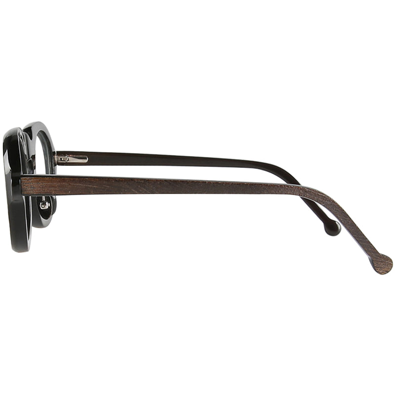 Buffalo Horn Round Glasses NJ1068