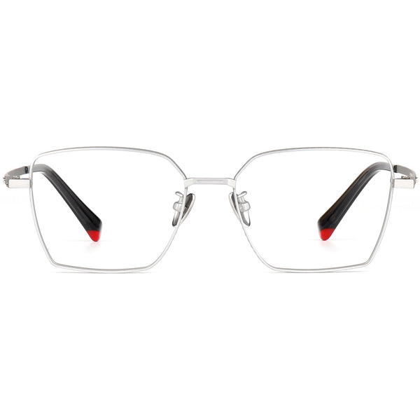 Square Glasses EF1166 - Wide Frames For Men With Larger Heads