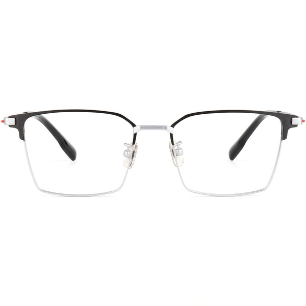 Square Glasses EF1181 - Wide Frames For Men With Larger Heads