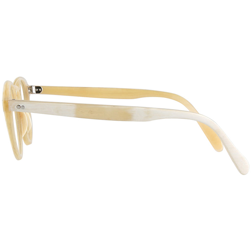 Buffalo Horn Round Glasses NJ1102