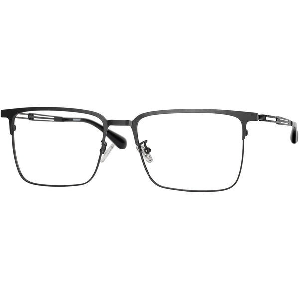 Square Glasses A3089 - Wide Frames for Men with Larger Heads