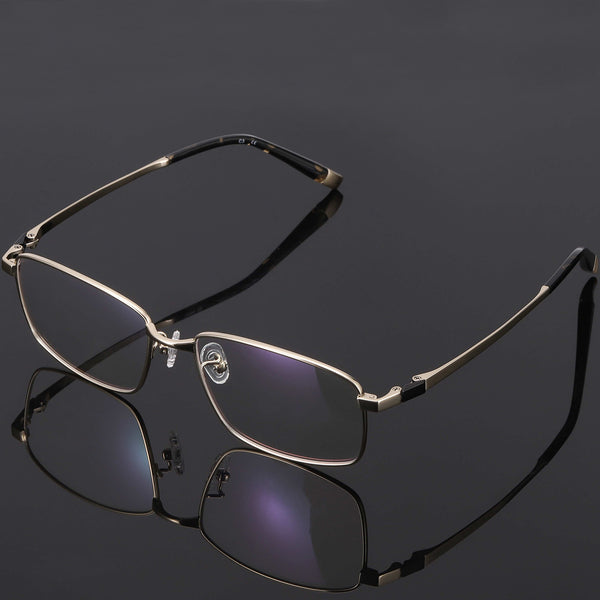 Rectangle Glasses EF1062 - Wide Frames For Men With Larger Heads