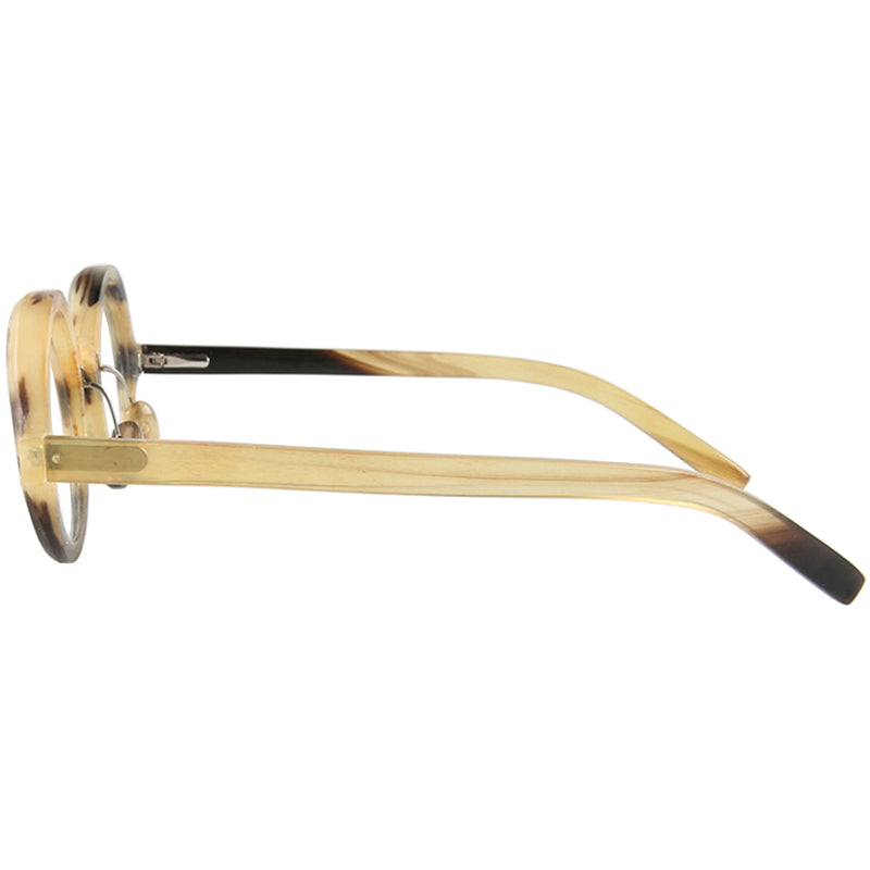 Buffalo Horn Round Glasses NJ1223