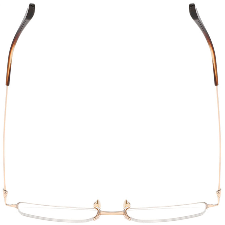 Square Glasses EF1137 - Wide Frames for Men with Larger Heads