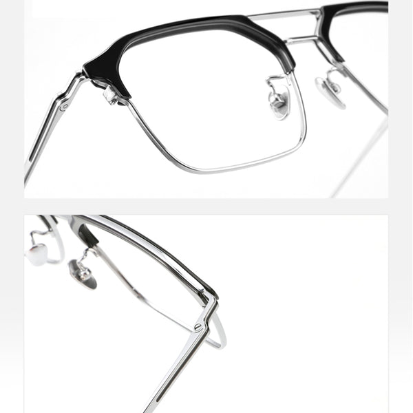 Aviator Glasses EF1032 - Wide Frames for Men with Larger Heads