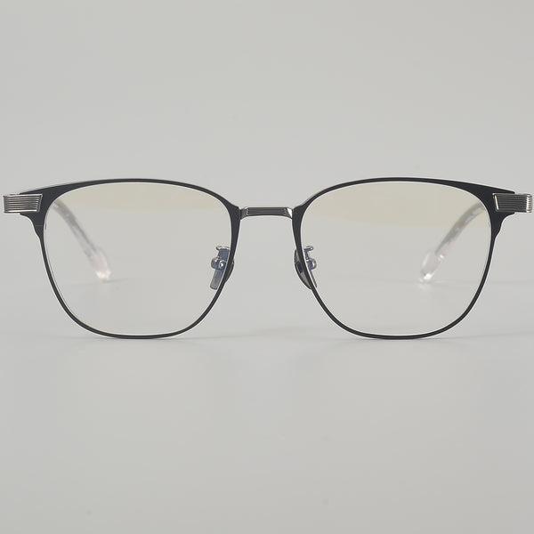 Square Glasses EF1124 - Wide Frames for Men with Larger Heads