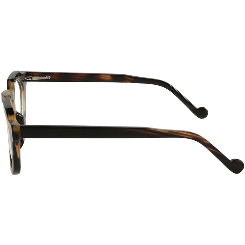 Buffalo Horn Round Glasses NJ1208