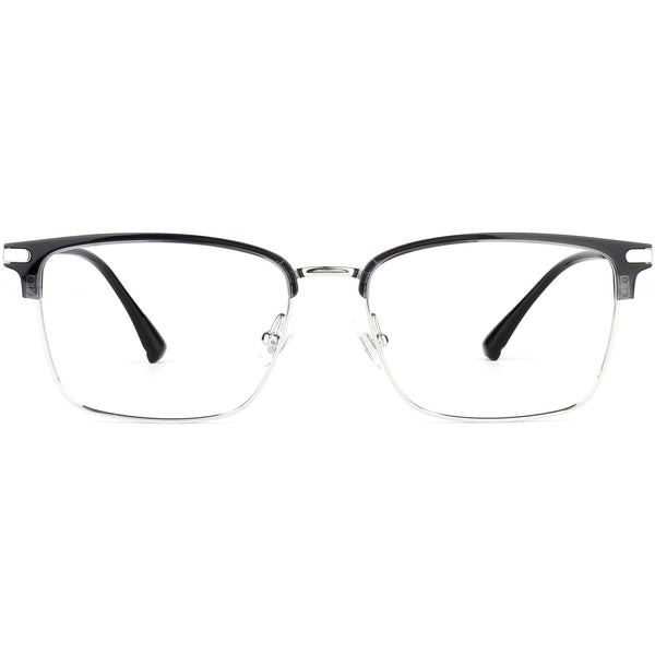 Browline Glasses EF1155 - Wide Frames for Men with Larger Heads