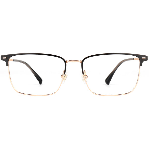 Square Glasses EF1159 - Wide Frames for Men with Larger Heads