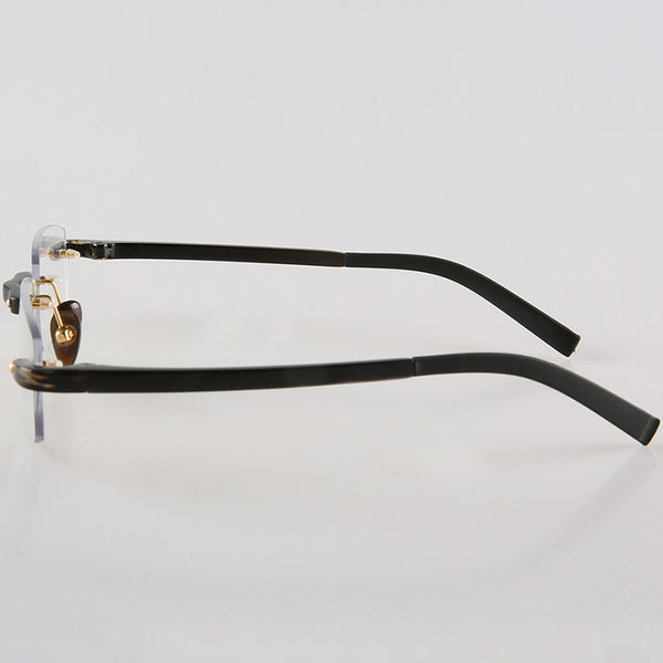 Buffalo Horn Rectangle Glasses NJ1065