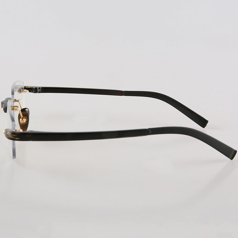 Buffalo Horn Rectangle Glasses NJ1065