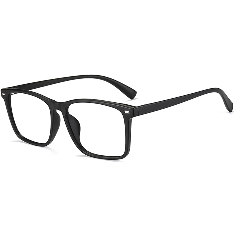 Square Glasses EF1039 - Wide Frames for Men with Larger Heads