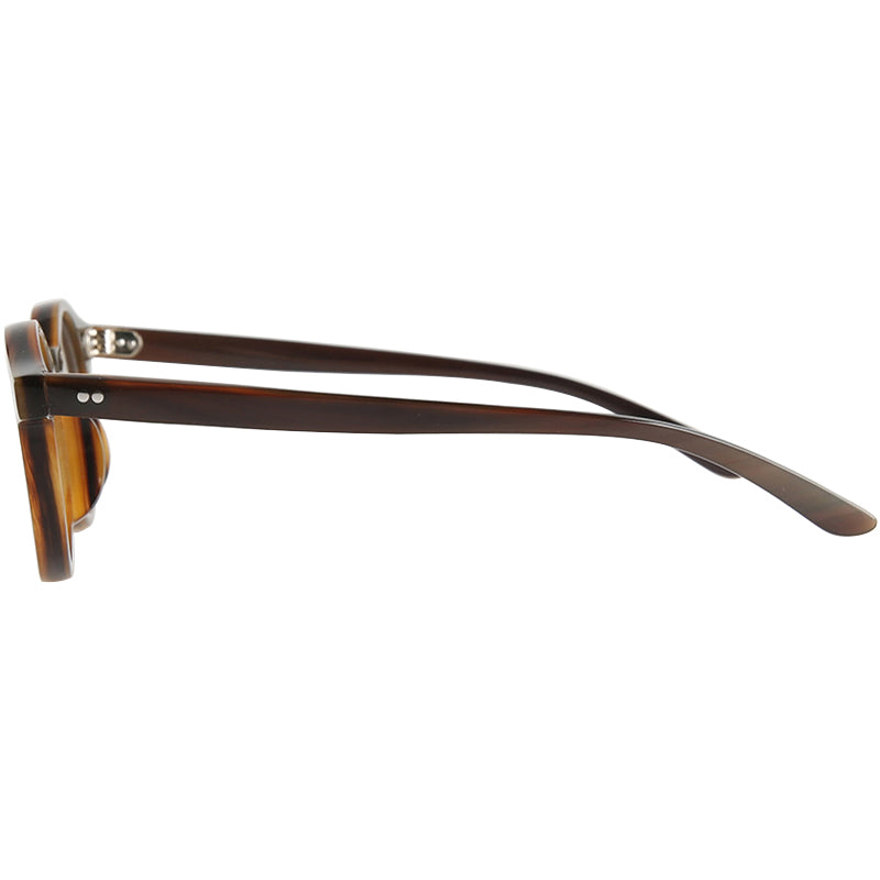 Buffalo Horn Round Glasses NJ1060