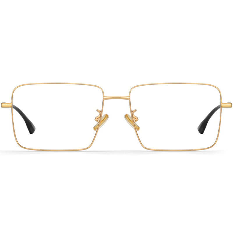 Rectangle Glasses EF1003 - Wide Frames for Men with Larger Heads