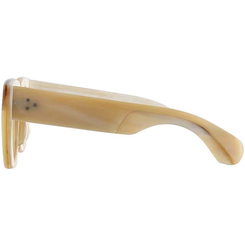 Buffalo Horn Square Glasses NJ1200